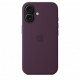 Чохол Apple iPhone 16 Silicone Case with MagSafe Plum (MYY43)