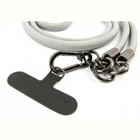 Ремінець для смартфона Dengos CrossBody Rope Grey (NTK-CRB-02)