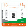 Карта пам`ятi MicroSDXC 64GB UHS-I/U3 Class 10 T&G (TG-64GBSDU3CL10-00)