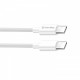 Кабель ColorWay USB Type-C - USB Type-C (M/M), PD Fast Charging 65W, 3.0 А, 2 м, White (CW-CBPDCC056-WT)