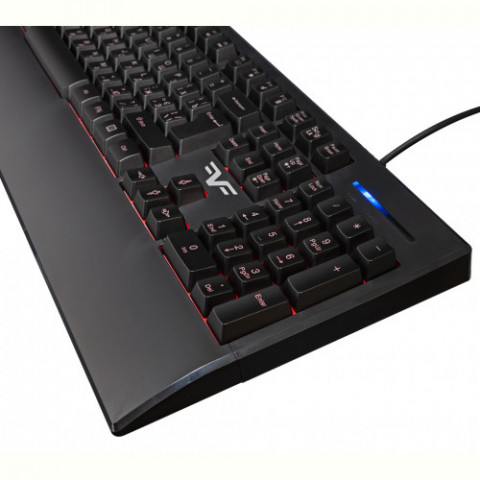 Клавіатура Frime Graphit Black USB RUS/UKR (FLK19600)