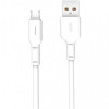 Кабель XO NB112 USB - micro USB (M/M), 1 м, White (NB112-M-WH)