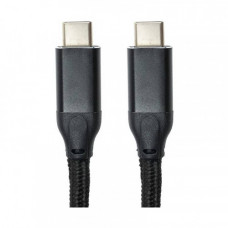 Кабель San Guan USB Type-C - USB Type-C (M/M) PD 60W, 3 м, Black (CA914104)