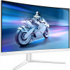 Монiтор Philips 27" Evnia 27M2C5501/00 VA Curved White 180Hz