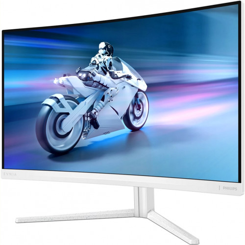 Монiтор Philips 27" Evnia 27M2C5501/00 VA Curved White 180Hz