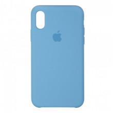 Чохол Original Silicone Case для Apple iPhone XS Max Cornflower (ARM55293)