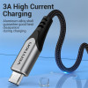 Кабель Vention USB - microUSB 3A 2 m, Black (COCHH)