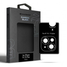 Захисне скло для камери ArmorStandart Supreme Black Icon для iPhone 15/15 Plus Black (ARM76585)