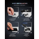 Захисне скло для камери ArmorStandart Supreme Black Icon для iPhone 15/15 Plus Black (ARM76585)