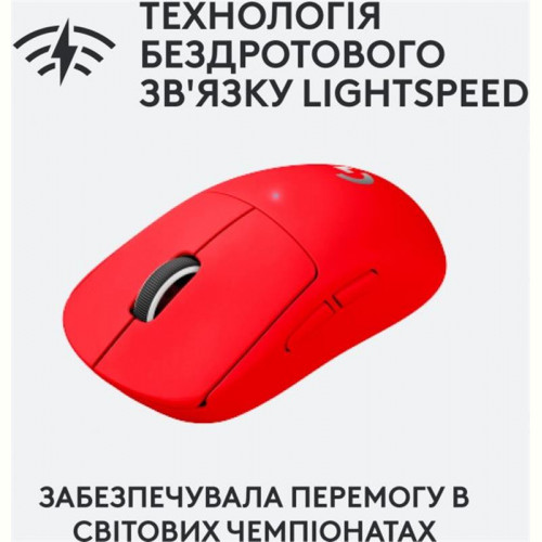 Миша Logitech Pro X Superlight (910-006784) Red