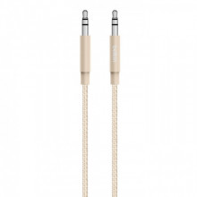 Аудіо-кабель Belkin Premium 3.5 мм - 3.5 мм 1.2 м Gold (AV10164BT04-GLD)