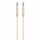 Аудіо-кабель Belkin Premium 3.5 мм - 3.5 мм 1.2 м Gold (AV10164BT04-GLD)