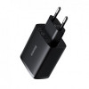 Мережевий зарядний пристрій Baseus Compact 17W (3 USB) Black (CCXJ020101)