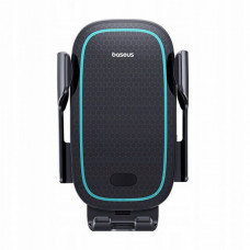 Автомобільний тримач з Бездротовим ЗП Baseus Milky Way Pro 15W black