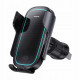 Автомобільний тримач з Бездротовим ЗП Baseus Milky Way Pro 15W black Купити в Україні