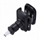 Автомобільний тримач з Бездротовим ЗП Baseus Milky Way Pro 15W black Купити в Україні