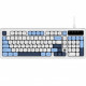 Клавіатура Ajazz AF98 Black USB-C Glacier Blue (AF98-GB)