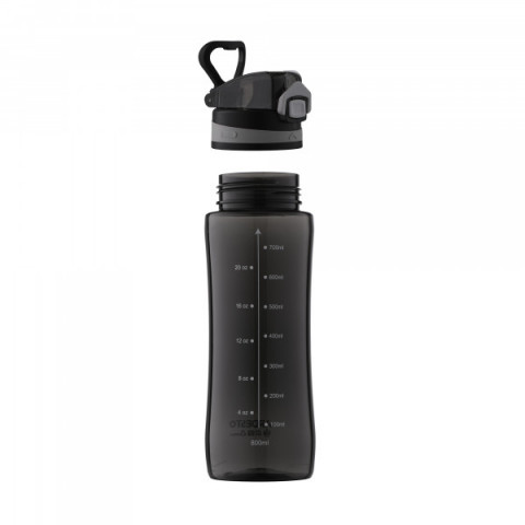 Пляшка для води ARDESTO Purity, 800мл, пластик, чорний