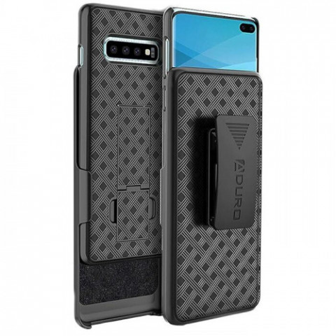 Чохол-накладка Verizon Shell and Holster для Samsung Galaxy S10 SM-G973 Black (51829VZRHOC)