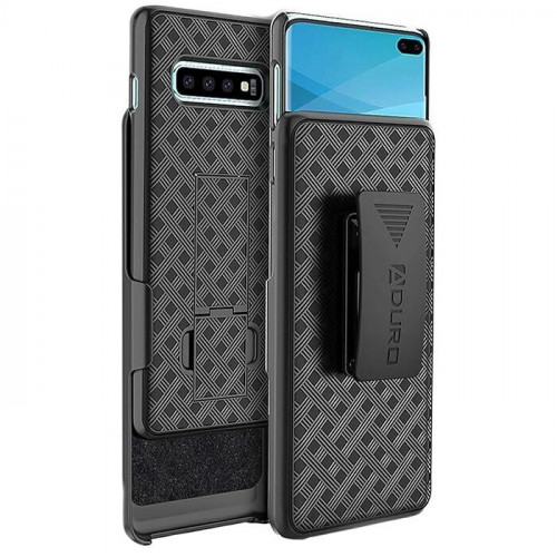 Чохол-накладка Verizon Shell and Holster для Samsung Galaxy S10 SM-G973 Black (51829VZRHOC)