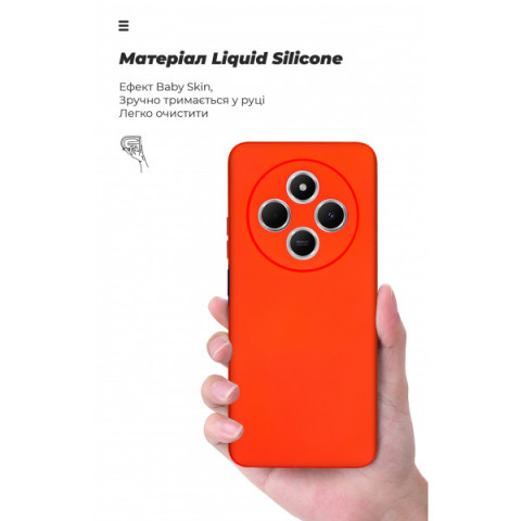 Чохол ArmorStandart ICON для Xiaomi Redmi 14C 4G / Redmi A4 / Poco C75 Camera cover Red (ARM79366)