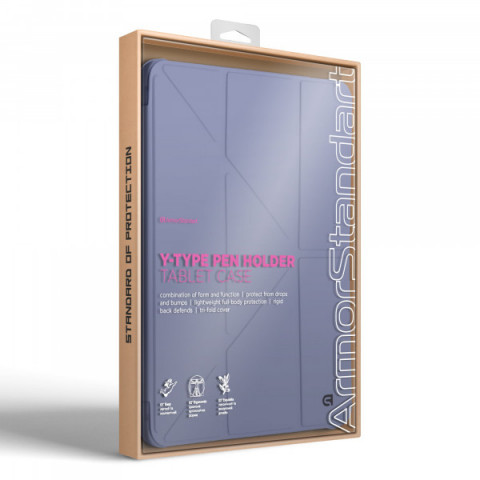 Чохол ArmorStandart Y-Type PEN для iPad Air 11 2025 / 2024 Purple (ARM77527)
