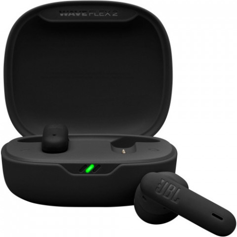 Bluetooth-гарнітура JBL Wave Flex 2 Black (JBLWFLEX2BLK)