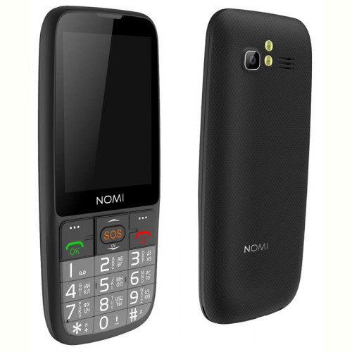 Мобiльний телефон Nomi i281+ Dual Sim Black