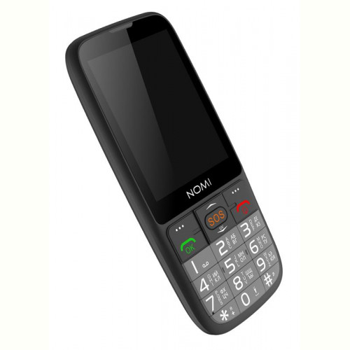 Мобiльний телефон Nomi i281+ Dual Sim Black