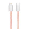 Кабель ColorWay Lightning + USB Type-C (M/M), 3.0 А, 1 м, Pink (CW-CBPDCL061-P)