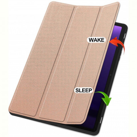 Чохол-книжка BeCover Flexible TPU Mate для Samsung Galaxy Tab S9 (SM-X710/SM-X716)/S9 FE (SM-X510/SM-X516B) Rose Gold (712532)