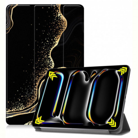 Чохол-книжка BeCover Smart Case для Apple iPad Pro 11" M4 2024 Black Abstraction (711630)