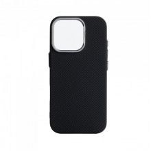 Чохол ArmorStandart LikeCarbon2 MagCase для Apple iPhone 15 Pro Kevlar Black (ARM88589)