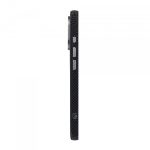 Чохол ArmorStandart LikeCarbon2 MagCase для Apple iPhone 15 Pro Kevlar Black (ARM88589)