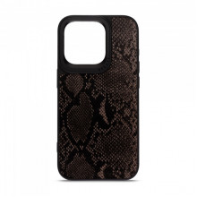 Чохол Harder Genuine Snake для Apple iPhone 14 Pro Black (ARM76789)