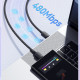Кабель Essager Breeze USB Type-C - USB Type-C (M/M), 100W, 3 м Black (EXCTT1-WLC01-P)