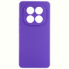 Чохол-накладка Dengos Carbon для Xiaomi Redmi Note 14 Pro Purple (DG-KM-130) + захисне скло