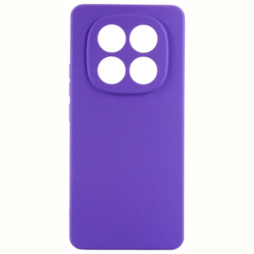 Чохол-накладка Dengos Carbon для Xiaomi Redmi Note 14 Pro Purple (DG-KM-130) + захисне скло
