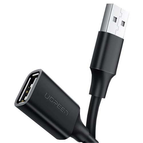 Кабель-подовжувач Ugreen US103 USB - USB (AM-AF), 3 м, Black (10317)