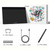 Графічний планшет XP-Pen Deco Fun XS Red