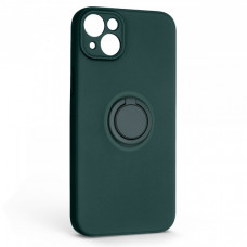 Чохол ArmorStandart Icon Ring для Apple iPhone 14 Plus Dark Green (ARM68702)
