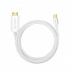Кабель Ugreen MM121 USB Type-C - HDMI (M/M), 1.5 м, White (30841)