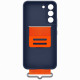 Чохол-накладка Samsung Silicone Cover with Strap для Samsung Galaxy S22 SM-S901 Navy (EF-GS901TNEGRU)