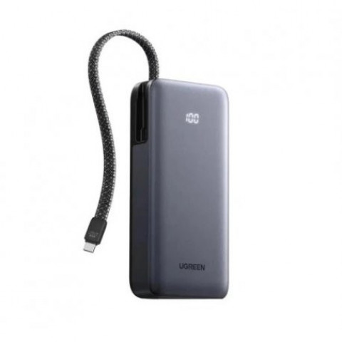 Зовнішній акумулятор Power Bank Ugreen 20000mAh 45W Gray (PB536)