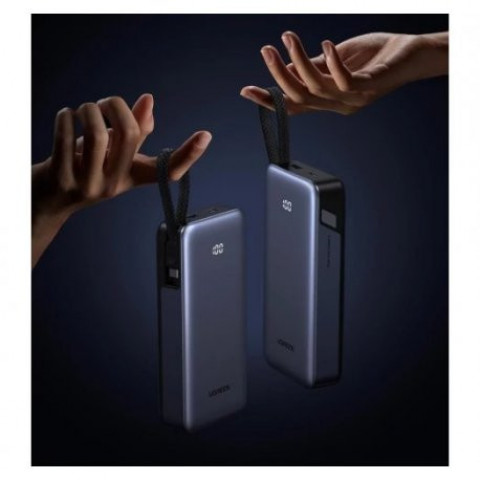 Зовнішній акумулятор Power Bank Ugreen 20000mAh 45W Gray (PB536)