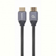 Кабель Cablexpert HDMI - HDMI V 2.0 (M/M), 1 м, чорний/сірий (CCBP-HDMI-1M) коробка
