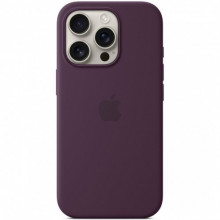 Чохол-накладка Apple Silicone Case with MagSafe для Apple iPhone 16 Pro Plum (MYYM3)
