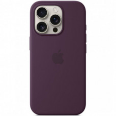 Чохол-накладка Apple Silicone Case with MagSafe для Apple iPhone 16 Pro Plum (MYYM3)