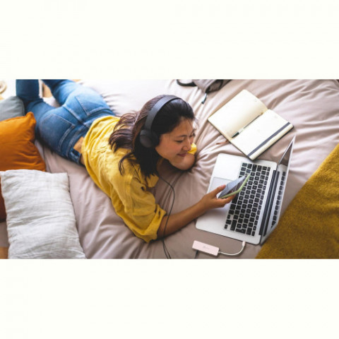 USB-хаб J5create USB-C 6-в-1 White (JCD373EW-N)