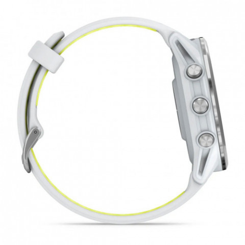 Смарт-годинник Garmin Forerunner 970 Whitestone/Amp Yellow (010-02969-11)
